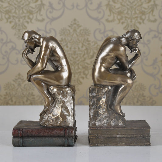 Thinker Ornaments Bookends High-end Creative Ornaments