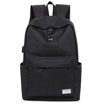 Backpack Grey Anti Theft Bag